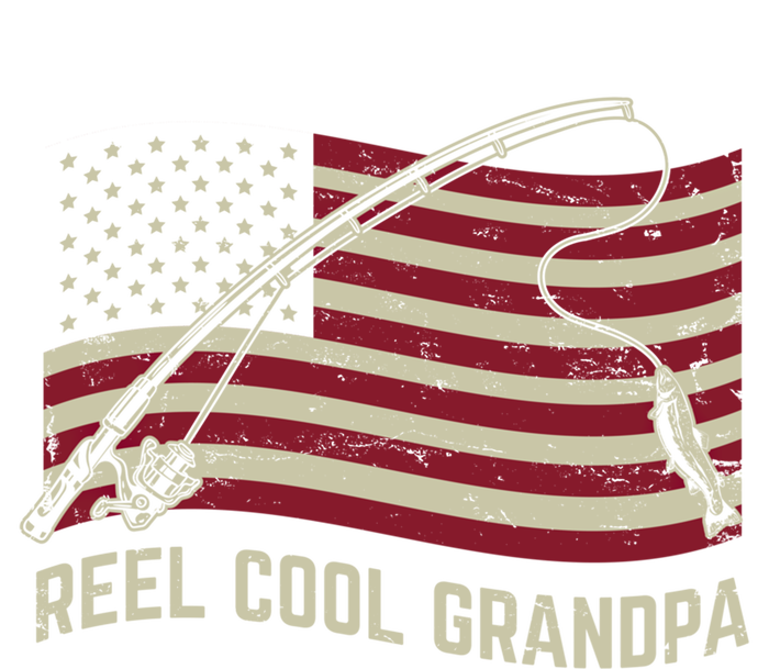 Reel Cool Grandpa American Flag Fishing Rod Cute Gift Tank Top