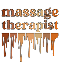 Black Massage Therapist African American Massage Therapy T-Shirt