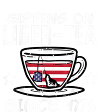 4th July Sipping Liber Tea Since 1776 USA America Women Men Enza Ladies Jersey Football T-Shirt