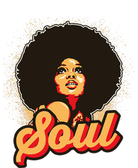 70s Funk Afro Women Soul Retro Vintage Style Graphic Women's Perfect Tri Tunic Long Sleeve Shirt