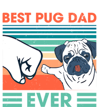 Retro Vintage Best Pug Dad Ever Dog Dad Daddy Fathers Day Gift T-Shirt