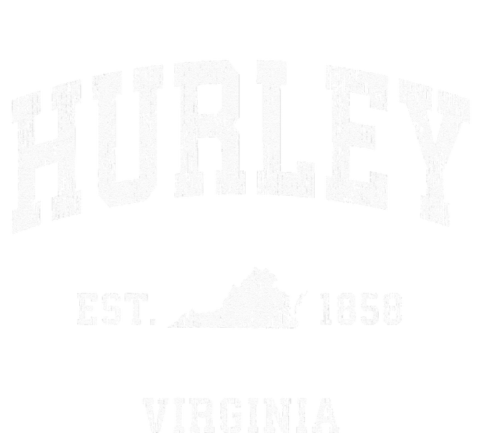 Hurley Virginia VA Vintage Athletic Sports Long Sleeve Shirt