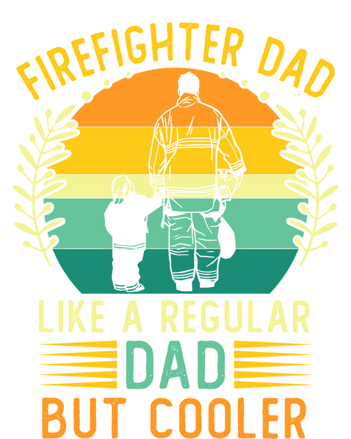 Retro Vintage Firefighter Dad Fathers Day Fire Daddy Cute Gift Toddler Sweatshirt