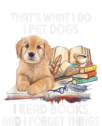 That's What I Do I Pet Dogs I Read Books And I Forget Things Performance Fleece Hoodie