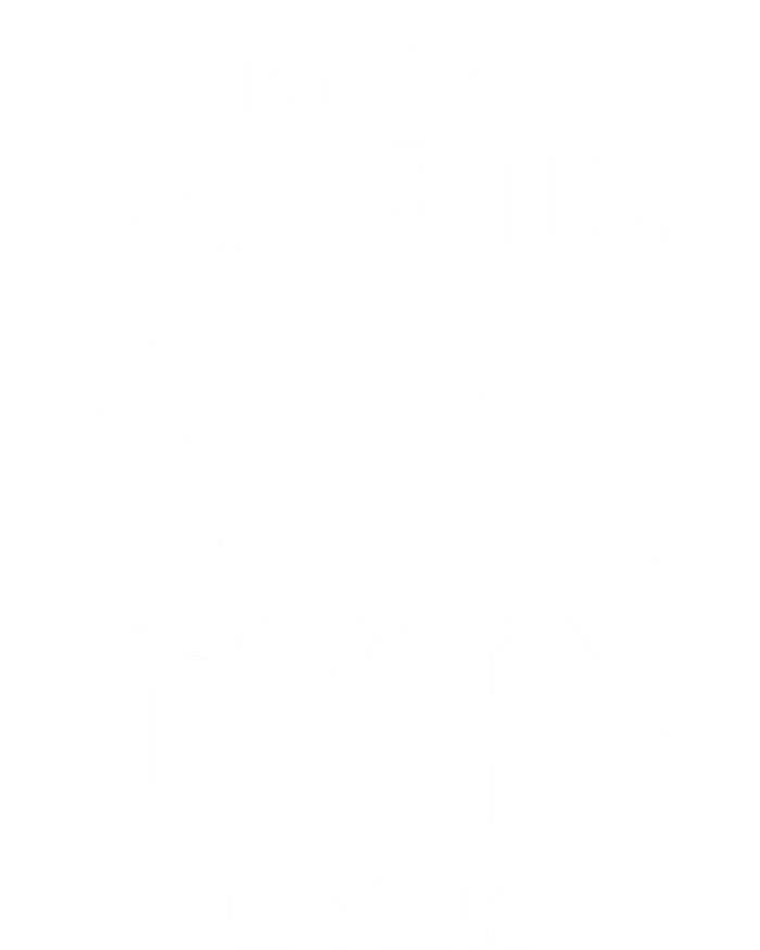 Scottish Terrier Best Scottie Dad Ever Dog Dad Gift T-Shirt