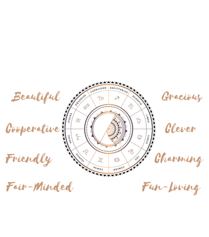 Libra Zodiac Signs September October Gift Tank Top