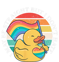 LGBTQ Duck I May Be Straight But I Dont Hate Pride Ally Sweatshirt