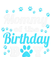 Mommy Of The Birthday Boy Dog Paw Bday Party Celebration Ladies Long Sleeve Shirt