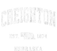 Creighton Nebraska NE Vintage Athletic Sports Yupoong Adult 5-Panel Trucker Hat