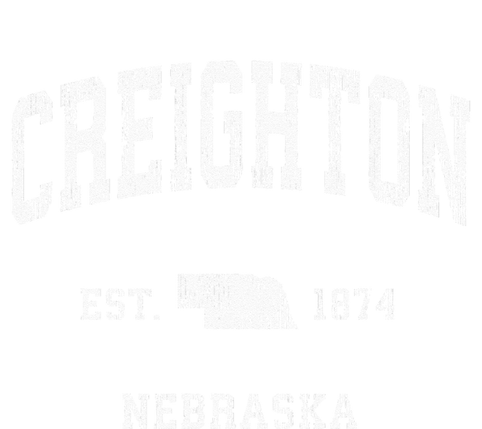 Creighton Nebraska NE Vintage Athletic Sports Yupoong Adult 5-Panel Trucker Hat