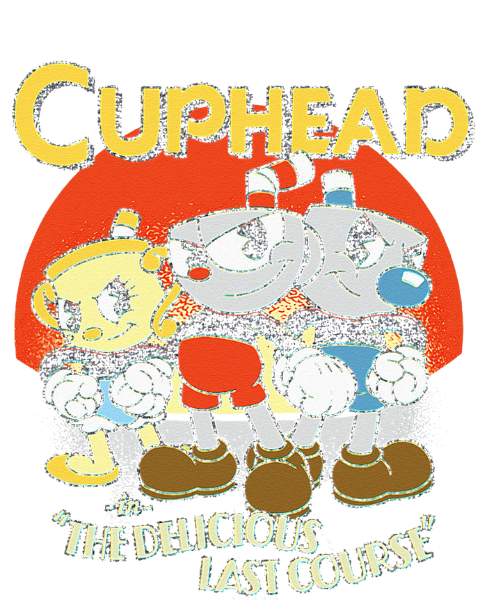 Cuphead The Delicious Last Course Group Poster T-Shirt