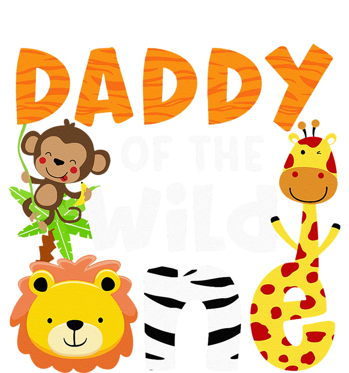 Daddy Of The Wild One Zoo Bday Party Safari Jungle Animals T-Shirt