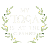 MY TOGA IS AT THE CLEANERS Funny Greek Toga Party Costume Womens CVC Long Sleeve Shirt