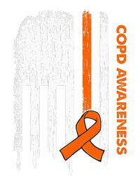 USA Flag Orange Ribbon COPD Awareness Mesh Reversible Basketball Jersey Tank