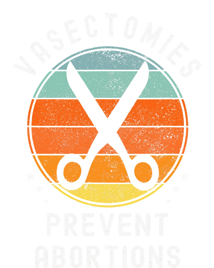 Vasectomies Prevent Abortions Retro Pro Choice Funny Novelty Flat Bill Trucker Hat