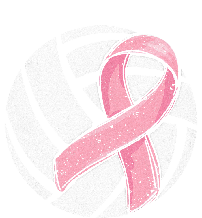 Volleyball Pink Ribbon Breast Cancer Awareness Sport Lover Performance Fleece Hoodie