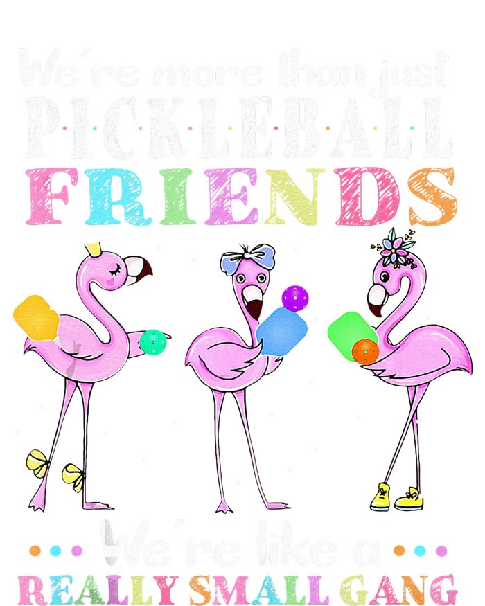 Were More Than Just Pickleball Friends Funny Flamingo Sport Womens CVC Long Sleeve Shirt