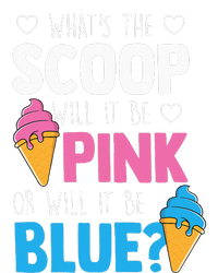 Whats The Scoop Funny Gender Reveal Party Team Blue Baby Long Sleeve Bodysuit