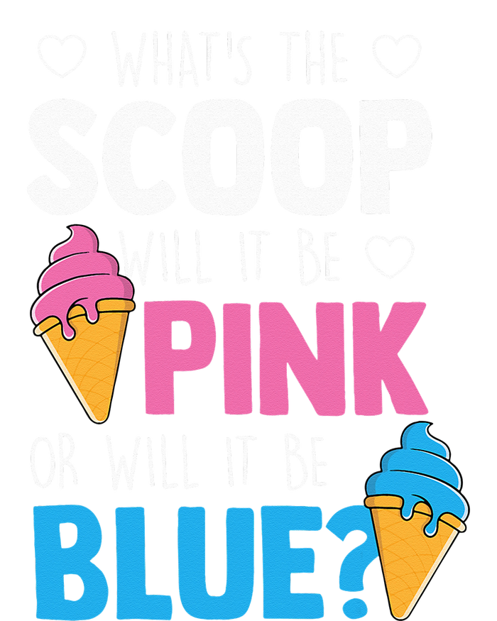 Whats The Scoop Funny Gender Reveal Party Team Blue Baby Long Sleeve Bodysuit