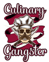 Culinary Gangster Funny Restaurant Cook Chef Gift Tie-Dye T-Shirt