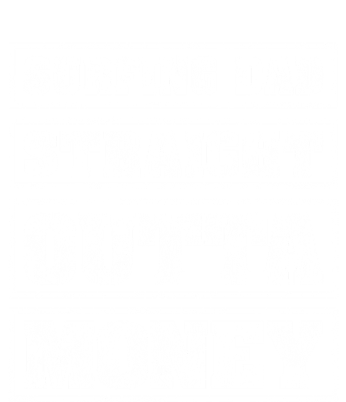 Surfing Dad Straight Outta Money Funny Surfing Fathers Day Great Gift T-Shirt