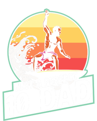 Surfing Gift For Dad Fathers Day Gift For Surfer Perfect 10 Meaningful Gift Women's Tri-Blend 3/4-Sleeve Raglan Shirt