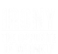 Irony The Opposite Of Wrinkly Dad Pun Grammar Rules Fan Gift Full Zip Hoodie