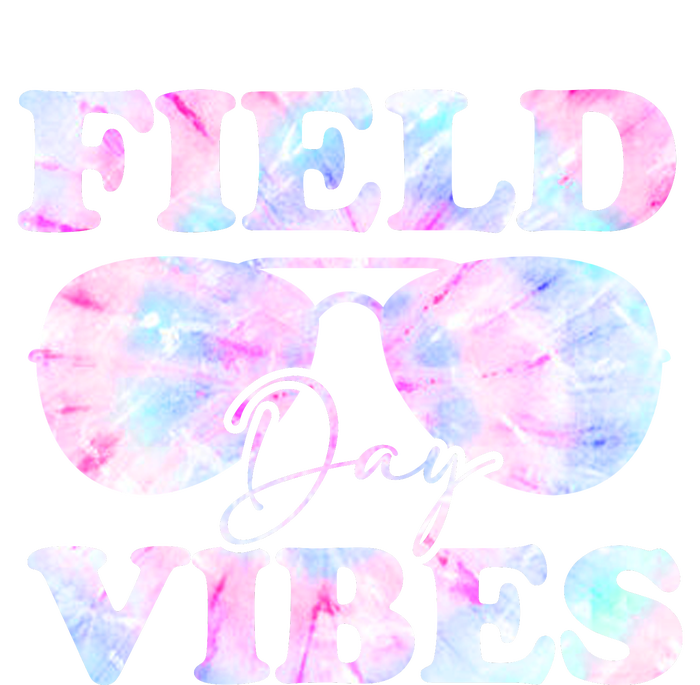 Field Day Vibes Tie Dye For Teacher Field Day Meaningful Gift Women's V-Neck T-Shirt