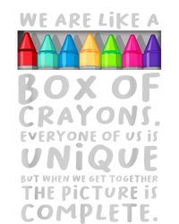 Ack To School Teacher We Are Like A Box Of Crayons T-Shirt