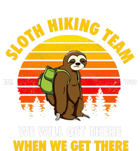 Sloth Hiking Sloth Hiking Team Zip Tote Bag