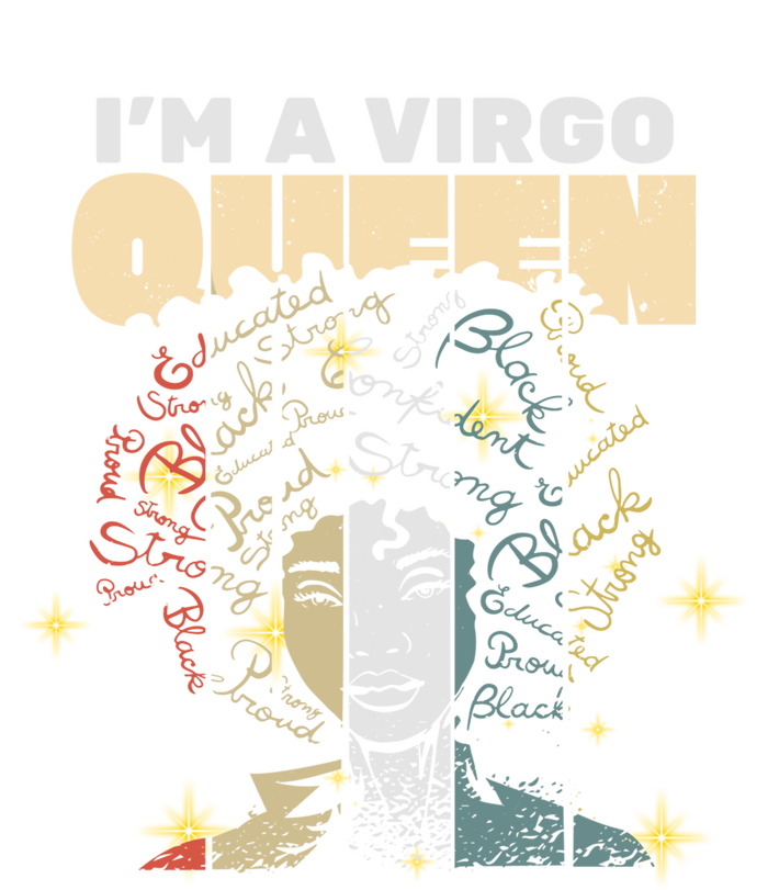 Queen Virgo August September Bday Cute Gift T-Shirt