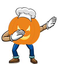 Dabbing Pumpkin Chef Gift Funny Halloween Chef Cool Gift Women's T-Shirt