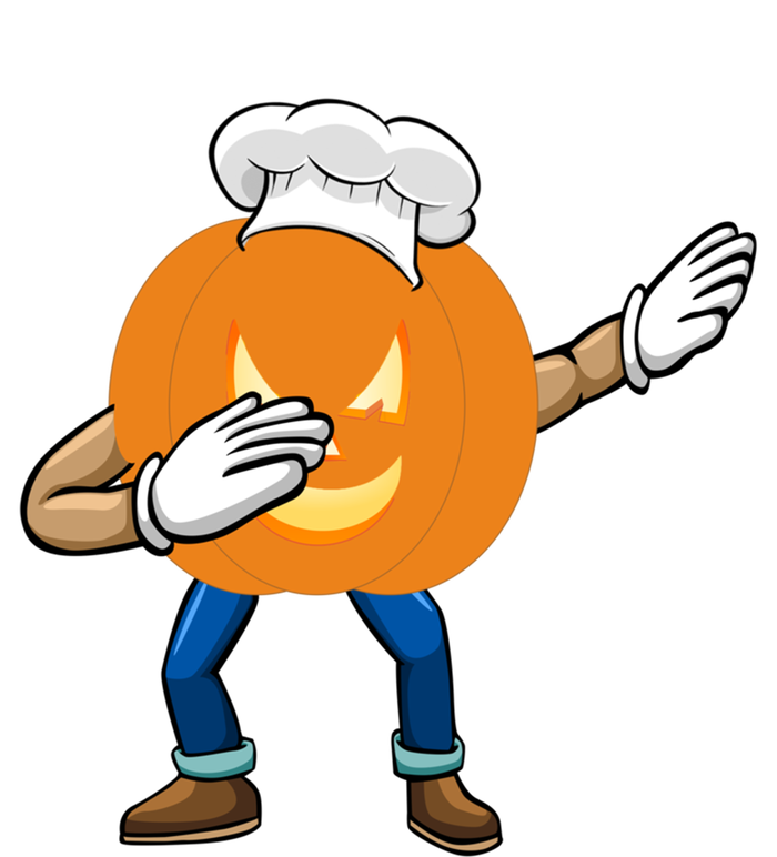 Dabbing Pumpkin Chef Gift Funny Halloween Chef Cool Gift Women's T-Shirt