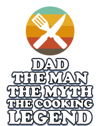 Dad The Cooking Legend Cook Chef Kitchen Food Maker Graphic Meaningful Gift T-Shirt