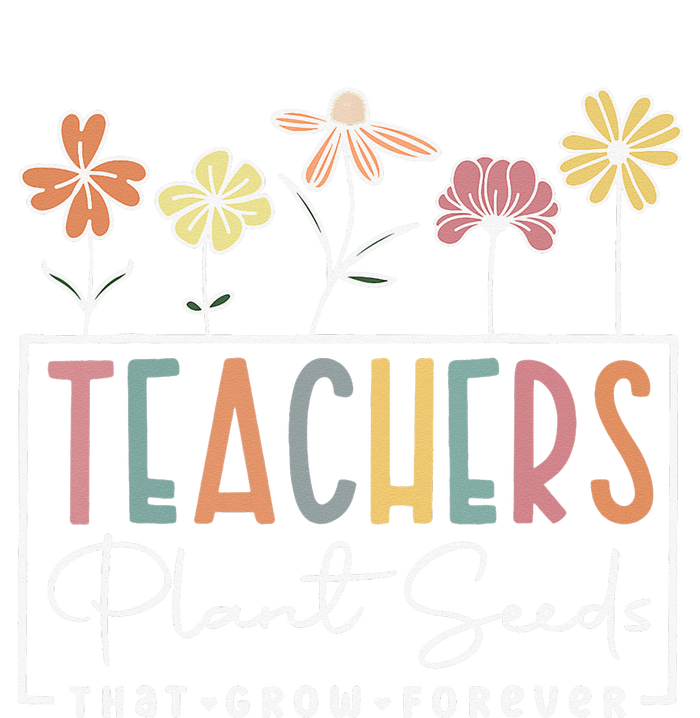 Groovy Teachers Plant Seeds That Grow Forever Cooling Performance Crew T-Shirt