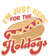 Im Just Here For The Hotdogs Food Cool Gift Toddler Long Sleeve Shirt