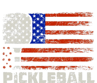 Pickleball USA Flag US Player Paddleball Flexfit Unipanel Trucker Cap