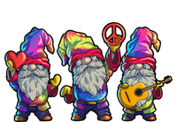 Three Hippie Gnomes Tie Dye Retro Hat Peace Gnome T-Shirt