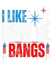 I Like How He Bangs Fireworks Funny 4th of July Couple T-Shirt