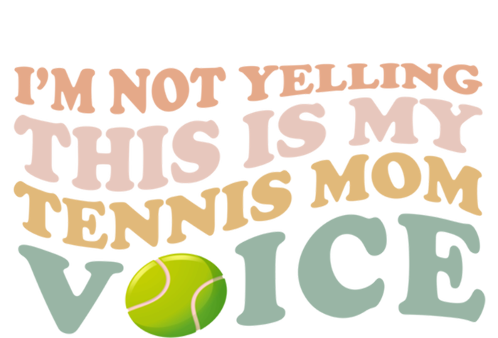 Im Not Yelling This Is My Tennis Mom Voice Sports Mom Gift Cute Gift Doggie Tank