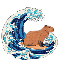 Capybara Surfing Rodent Wave Humor Animal T-Shirt