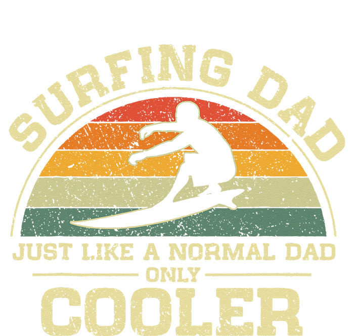 Vintage Surfing Dad Just Like A Normal Dad Only Cooler Coaster