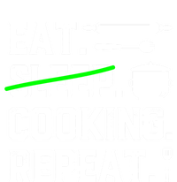 Eat Sleep Cooking Repeat No Sleep Cooking Chef Culinary Cook Gift Kids Sweatshirt