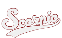 Scorpio Astrology October November Birthday Baseball Script Gift T-Shirt