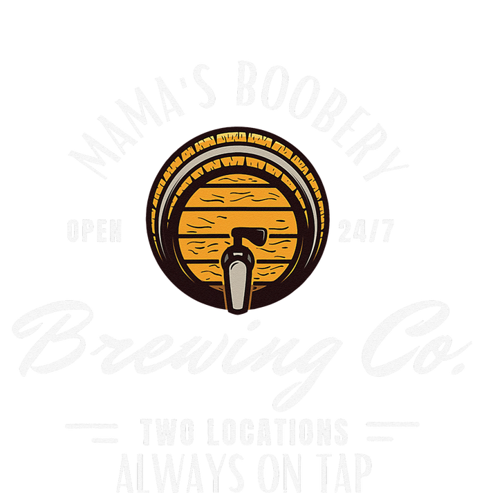 Mama's Boobery Breastfeeding Brewery New Mom Brewing Co Tall Hoodie