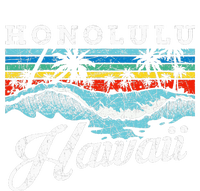 Waves Beach Honolulu Hawaiian Summer Surfing Retro Hawaii Tank Top