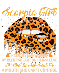 Scorpio Birthday Leopard Sexy Lip Zodiac Cool Gift Zip Tote Bag