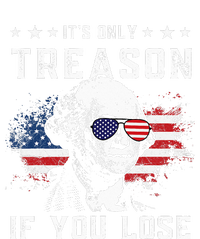 George Washington It's Only Treason If You Lose 4th Of July Women's Crop Top Tee