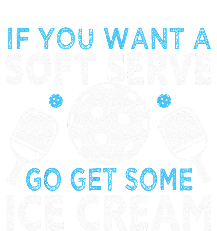 If you want a soft serve go get some Ice Cream Pickleball Tie-Dye Long Sleeve Shirt