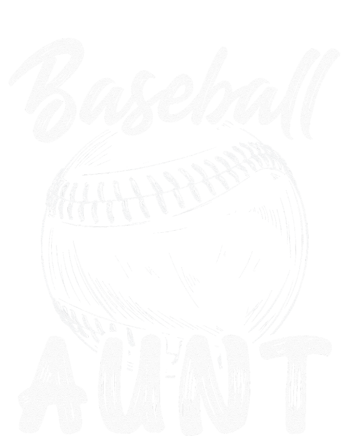 Baseball Aunt For Women Family Matching Players Team Auntie T-Shirt